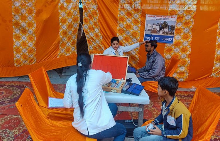 Free Eye Check-up and Cataract Operation, Organised by IDHS, NPCBI&V ,Lions Club Nayabazar